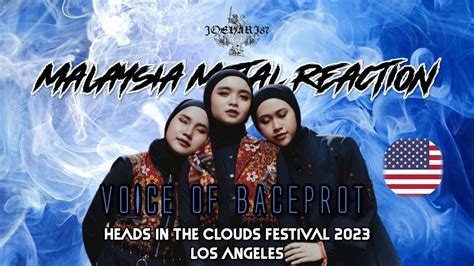 Malaysia Metal Reaction Voice Of Baceprot Live At HITC Los Angeles