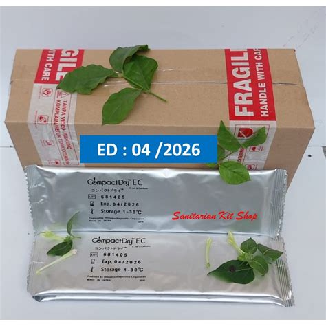 Jual Nissui Compact Dry EC 40 Test 10 Strip Shopee Indonesia