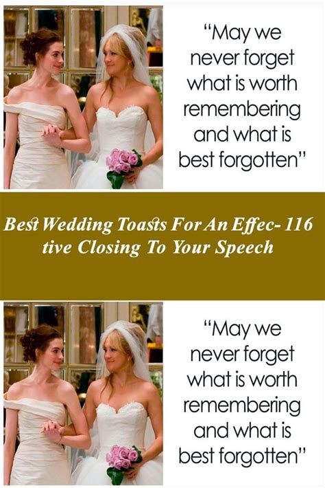 116 Best Wedding Toasts For An Effective Closing To Your Speech Best