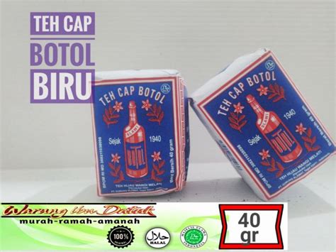 Teh Bubuk Teh Serbuk Teh Cap Botol Biru Lazada Indonesia