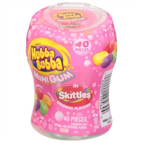 Hubba Bubba® Skittles® Flavor Mini Gum Pack, 40 pc - Kroger