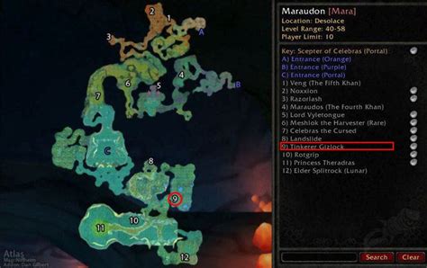 Wow Classic Maraudon Guide Donjon Millenium