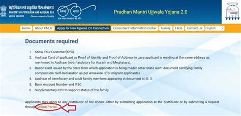 Pm Ujjwala Yojana Online Registration