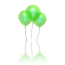 Party Balloons Blue | 3D Animated Clipart for PowerPoint ...