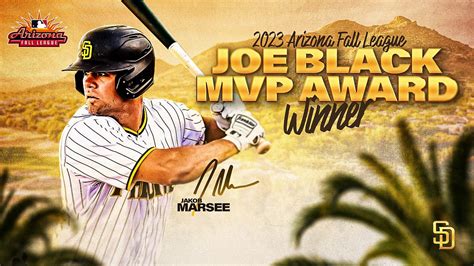 Padres On Deck Jakob Marsee Named Mvp Of Arizona Fall League Afl Wrap