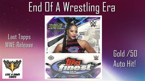 Topps Wwe Finest Hobby Box Last New Topps Wwe Release Auto