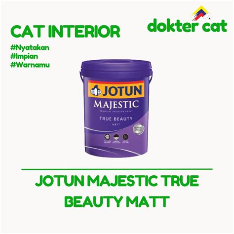 Jual JOTUN MAJESTIC TRUE BEAUTY MATT WHITE 2 5 Lt CAT TINTING CAT