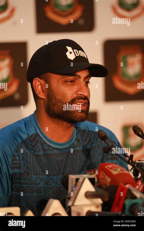 Bangladesh Odi Team Captain Tamim Iqbal Khan Attends Press Conference