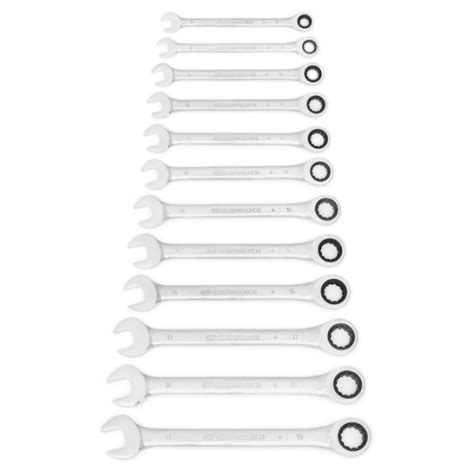 17 Piece Full Polish Metric Combination Wrench Set 12 PT 公式通販サイトでお買い