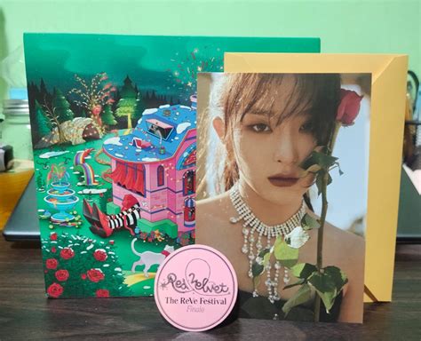 Red Velvet Unsealed Album The Reve Festival Finale Album With Seulgi