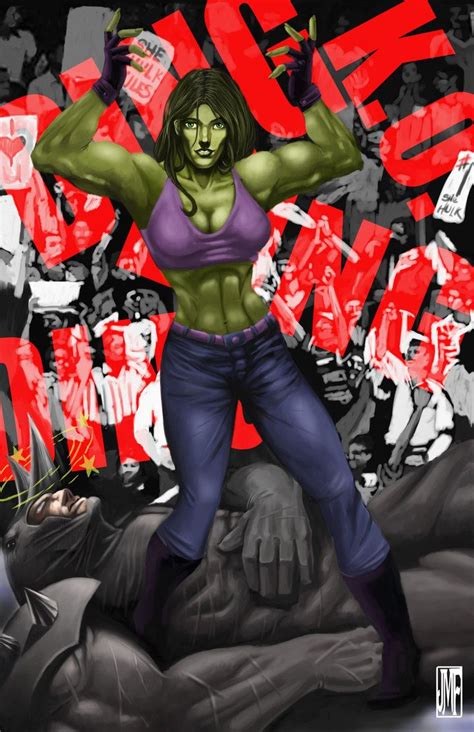 She Hulk By Akecheta On Deviantart Shehulk Hulk Red She Hulk