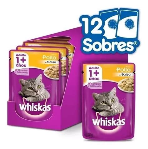 Alimento Whiskas 1 Whiskas Gatos s para gato adulto todos los tamaños