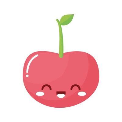 Pear Kawaii Fruit With A Smile Vector Art At Vecteezy