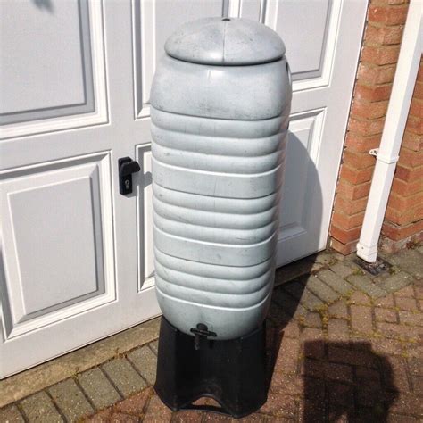 100 Litre Slimline Water Butt Plus Diverter Kit In Capel St Mary