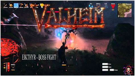 VALHEIM Eikthyr Boss Fight YouTube