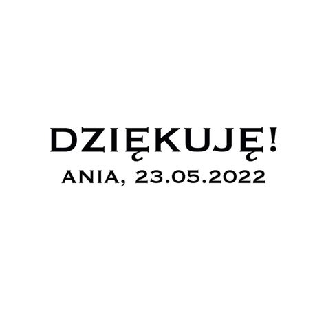 Personalizowana statuetka na szkle akrylowym podziękowanie dla