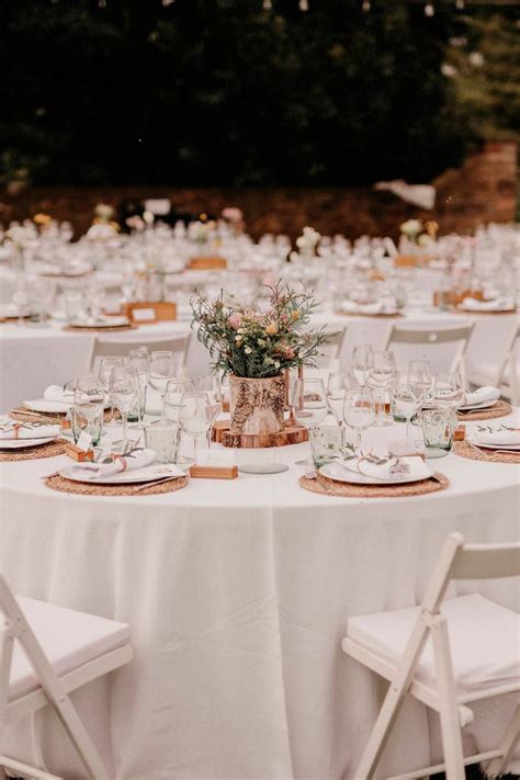 La Boda De Raul Y Carla En Muntanyola Barcelona Decoracion Mesas