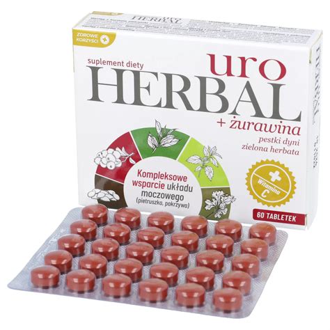 Zdrowe Korzy Ci Uro Herbal Urawina Tabletek Opinie Sk Ad I