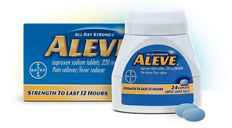 Buy Aleve Online - OTC pain reliever (Naproxen)