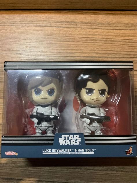 Cosbaby Star Wars 白兵 Luke skywalker Han Solo 興趣及遊戲 玩具 遊戲類 Carousell