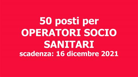 Concorsi Oss Per Operatori Socio Sanitari