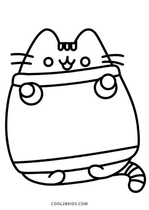 Coloriages Pusheen Coloriages Gratuits à Imprimer