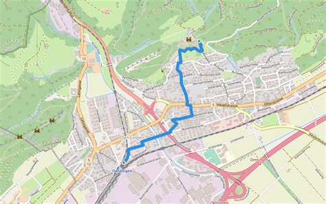 Neu Bechburg Oensingen Walking And Running Trail Solothurn Pacer