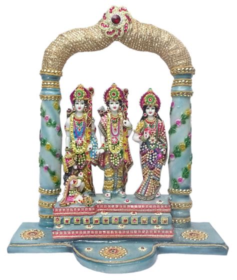 Buy Fasherati Large RAM DARBAR Ram Darbar Rama Sita Laxman Hanuman God