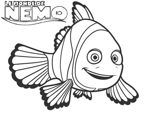 Marlin Finding Nemo Coloring Pages