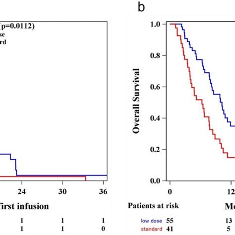 Kaplanmeier Curves Stratified By Bevacizumab Regimen From The Date Of