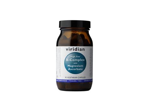 Viridian B Complex With Magnesium Ascorbate 90 Kapslí Fitstore Cz Váš Eshop S Doplňky Stravy