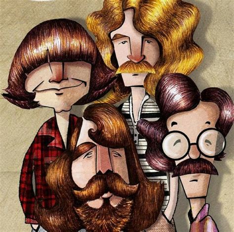 John Fogerty Creedence Clearwater Revival Funny Caricatures Music