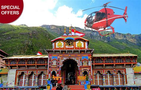 Helicopter Kedarnath Badrinath Tour 5 Days Ex Haridwar Heli Services