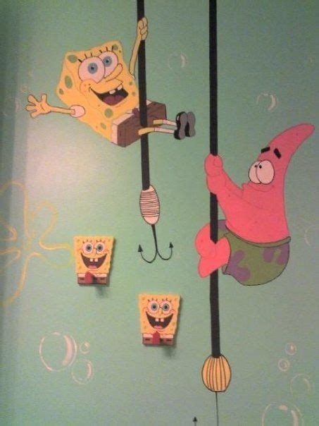 Spongebob Themed Bathroom Mural Leslie Colley Kids Bathroom