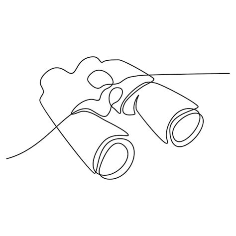 Premium Vector Continuous Line Drawing Of Swimming Goggles Vector