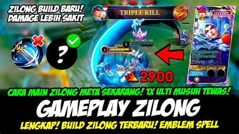 Cara Main Zilong Item Terbaru Combo Zilong Build Zilong Tersakit