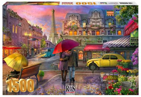 Rgs Group Raining In Paris 1500 Piece Jigsaw Puzzle Buy Online In