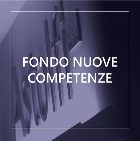 Fondo Nuove Competenze