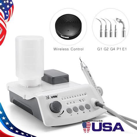 Vrn A8 Dental Led Ultrasonic Piezo Scaler Ph 1 Handpiece With 5 Tips