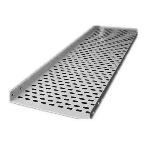 Mild Steel Hot Dip Galvanized Perforated Cable Tray At 68 Meter In