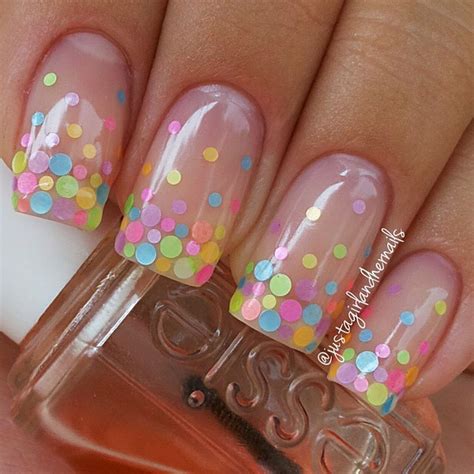 55 Easy And Cute Easter Nail Art Design Ideas Dot Nail Designs Polka