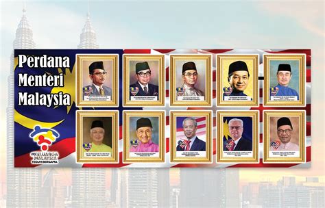 Banner Perdana Menteri Malaysia (Custom Design) | Lazada