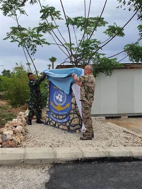 Monumen PACIS NAUTAE Di Maritime Task Force MTF UNIFIL Berita Senator