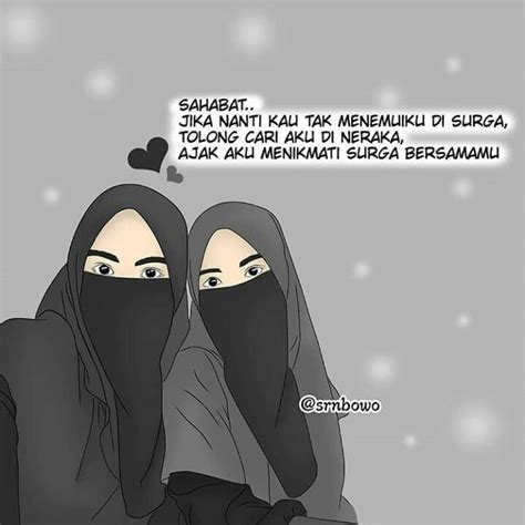 Cadar Cantik Gambar Kartun Muslimah Sahabat Berdua Kartun Muslimah Sahabat Berdua Foto Kartun