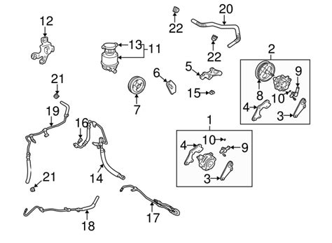 Lexus Power Steering Return Hose Oem Parts Online