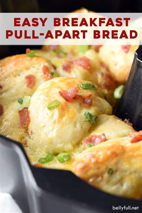 Breakfast Pull Apart Bread Belly Full