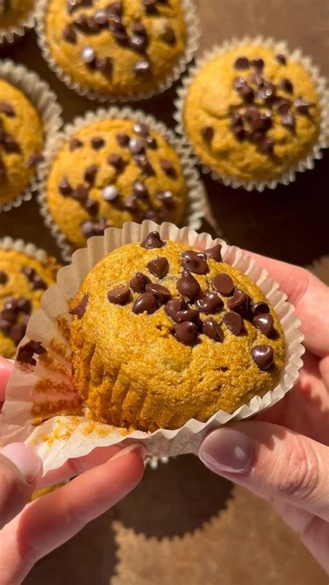 Healthy Pumpkin Muffins Soft Fluffy Choosing Chia Video