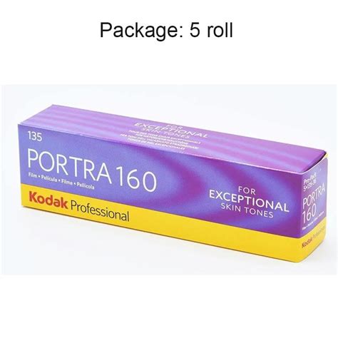 Kodak Professional Portra 160 Color Negative Film 35mm Roll Film 36