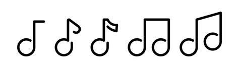 Music Notes Black And White Vector Art, Icons, and Graphics for Free ...