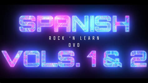 Rock N Learn Spanish Vols Dvd Youtube